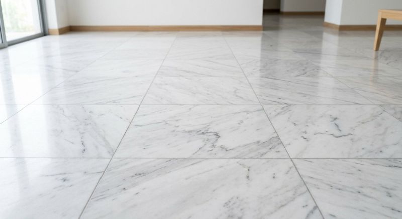 Marble Tile Floor Installation in Overland Park, KS