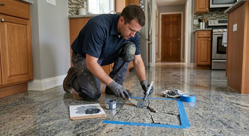 Marble Tile Repair in Kansas City, KS