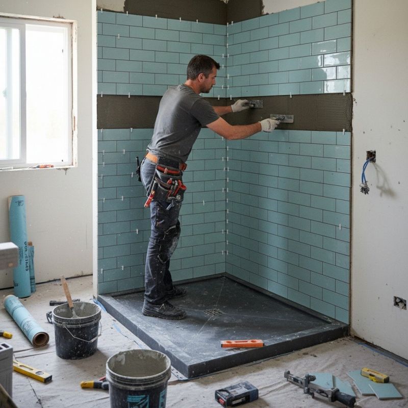 Tile Surround Installation in Longmont, CO
