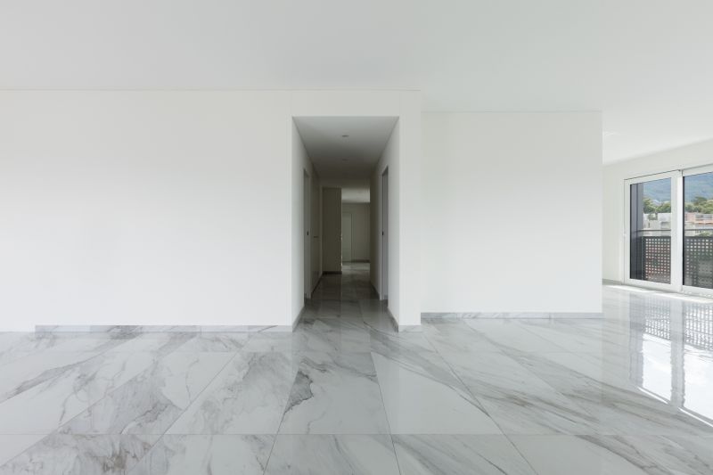 White Marble Tile Installation in Olathe, KS